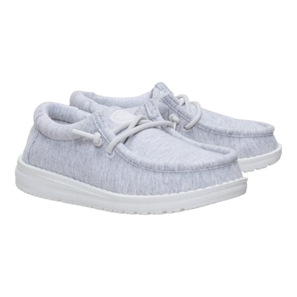 Wally Youth Stretch Jersey - Light Grey