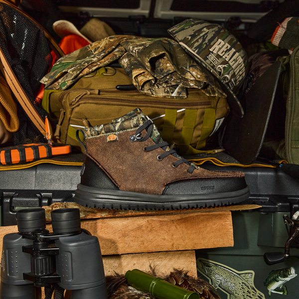 Bradley Realtree Edge Suede - Mole Brown/Camo