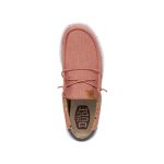 Wally Washed Canvas - Red