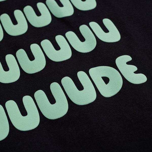 Duuuuuude Tee - Black/Mint
