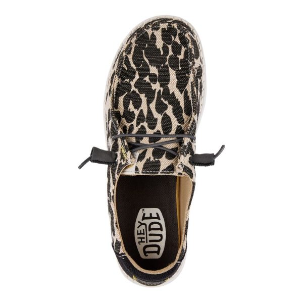Wendy Leopard Sparkle - Leopard Tan